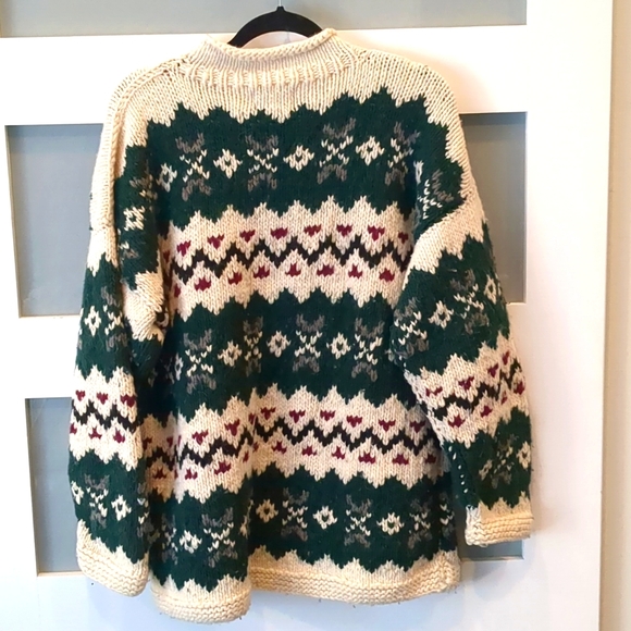 Wool Handmade Inca Sweater - Picture 3 of 3